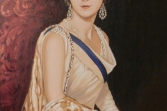 Maria Jose di Savoia 2007 olio su tela 70x100