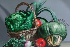Ortolana 2021 Olio su tela 80x70