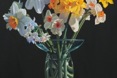 Narcisi 2019 olio su tela 70x90